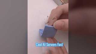 وسادة فجوات حرارية من السيليكون عالية الأداء لتبريد وحدة معالجة الرسومات لخادم AI للكمبيوتر