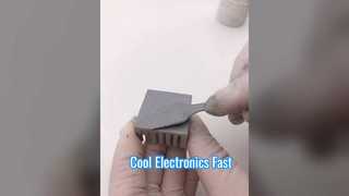 رمادي موصلية حرارية جيدة معجون حراري شحم حراري للمكونات الإلكترونية آل سيرفر